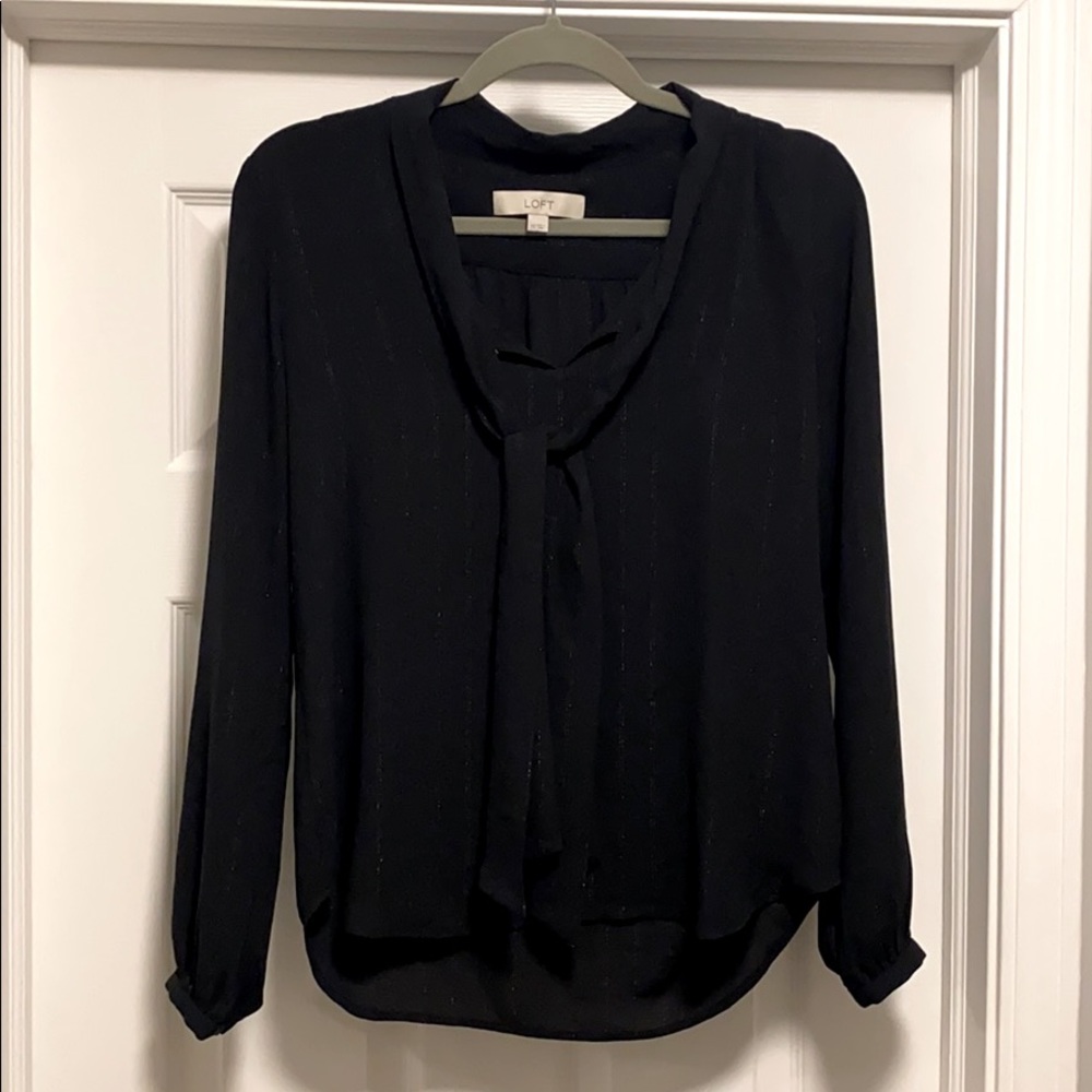 Black Loft Blouse